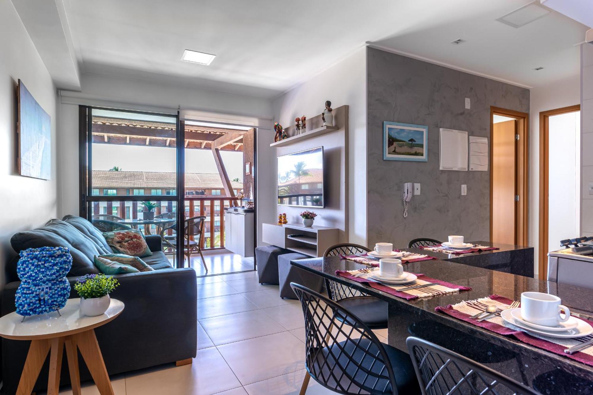 Flat 2 Quartos Em Porto, Cupe Beach Living Pôrto das Galinhas Eksteriør bilde